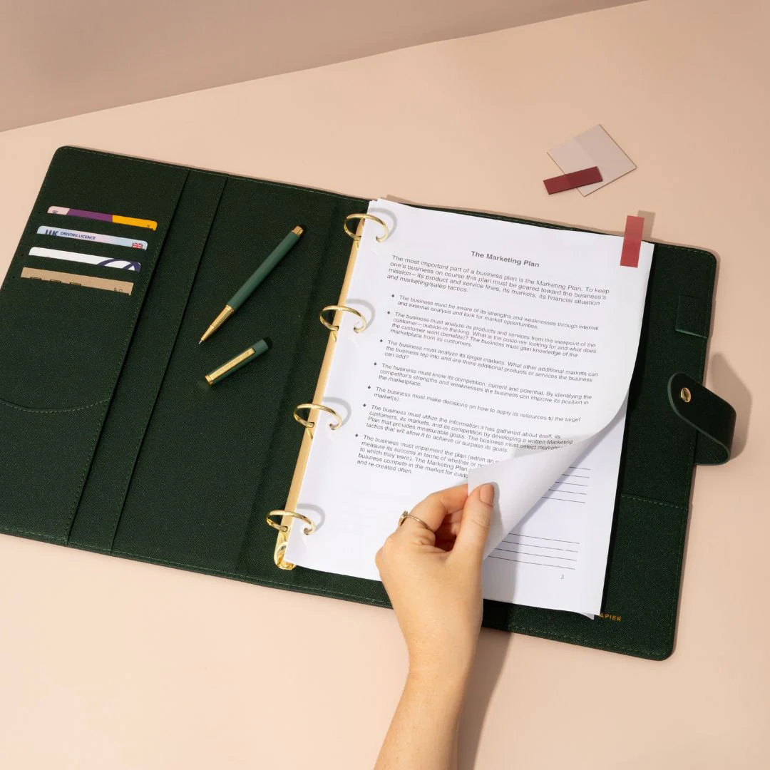 A4 Agenda Ring Binder Organiser (Personalised Outlet) - Image 6