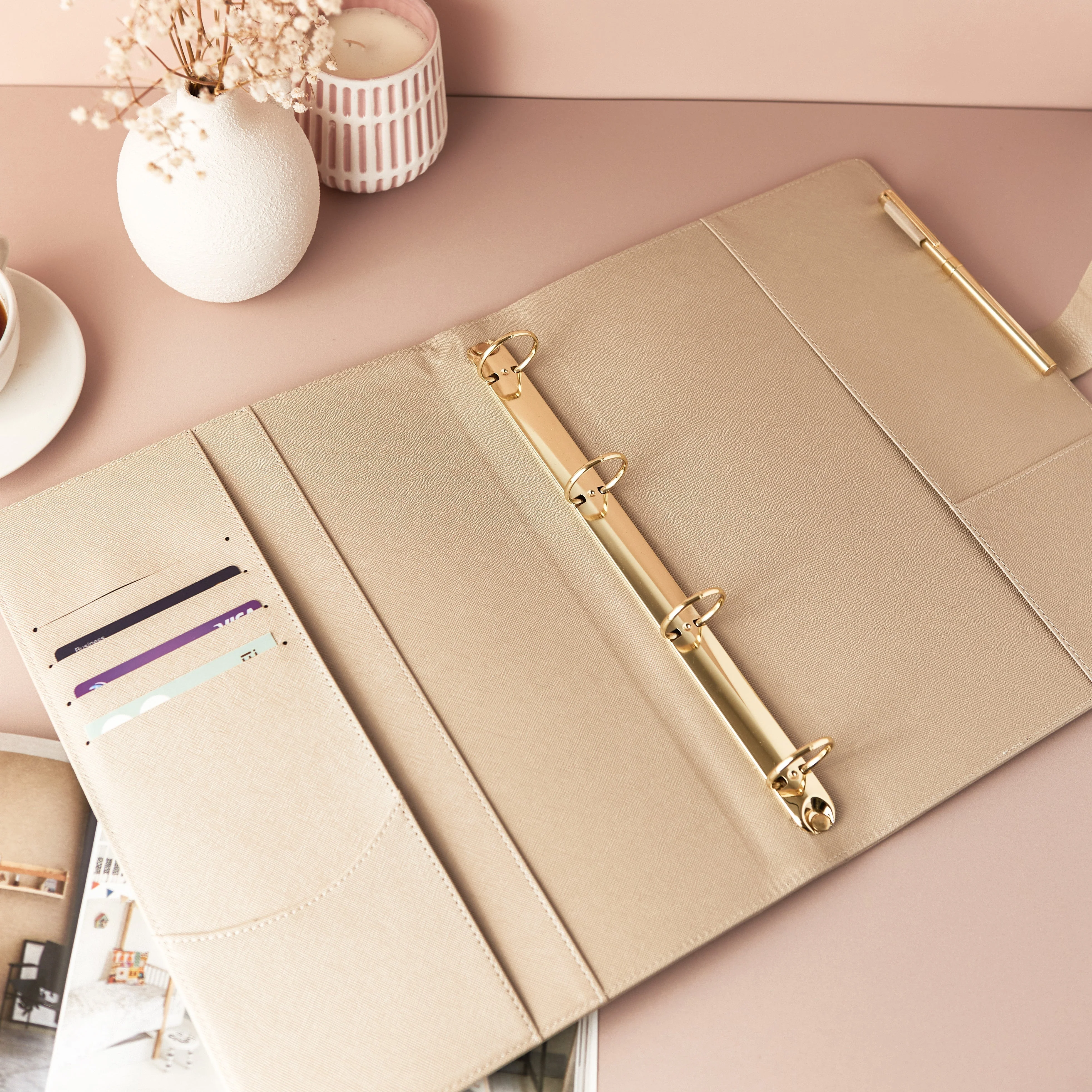 A4 Portfolio Ring Binder Organiser - Image 9